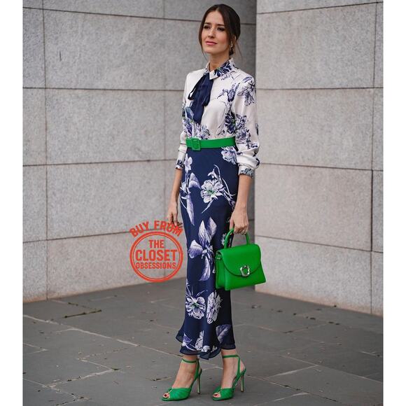 ZARA Printed Midi Skirt NWT - Picture 3 of 13